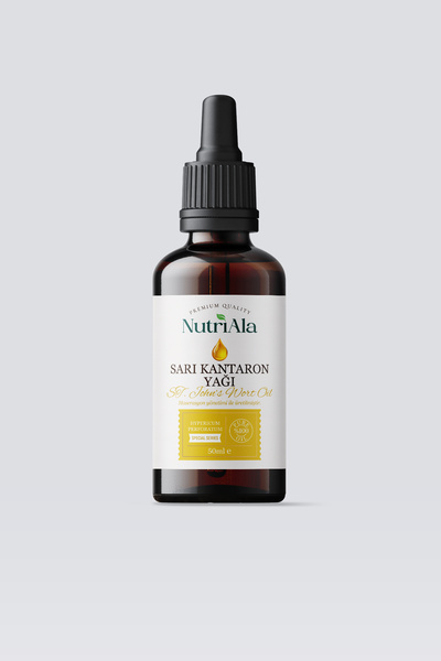NutriAla نبتة سانت جون - زيت نبتة سانت جون، نقي 100%، 50 مل