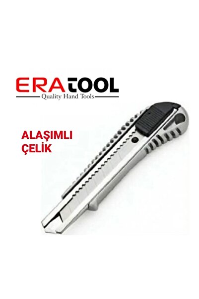 Genel Markalar Era Tool Alaşımlı Çelik Maket Bıçağı Falçata 18mm