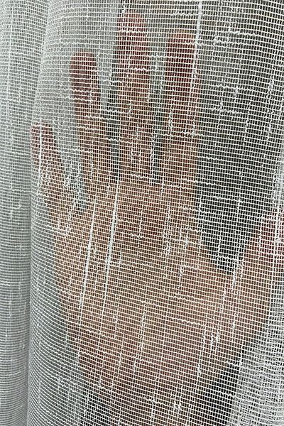 VOLPER MEKANİK Volper Vp501 Natural Linen Tulle Curtain 1/2,5 Pleat Ecru