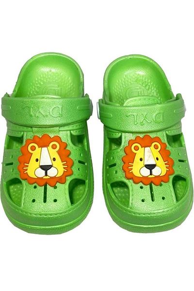 QUESHMA Orthopedic Non-Slip Sole Daily Children's Sandals - Lion Figure Slippers