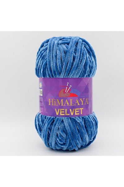 Himalaya 90041 Μπλε βελούδινο νήμα πλεξίματος