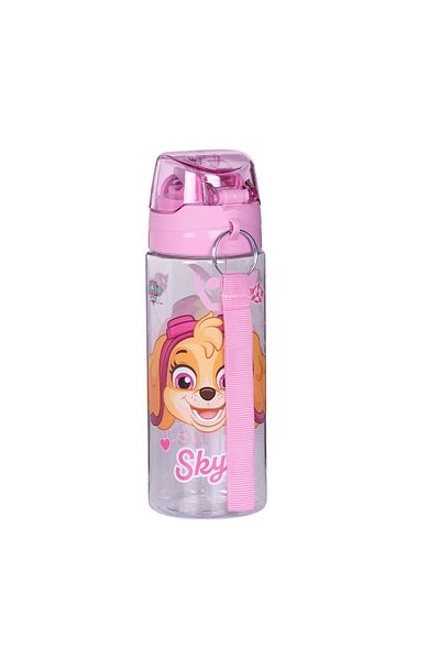 WİGGLE Wiggle 500ml Paw Patrol - Water Bottle with Straw and Lockable Strap
