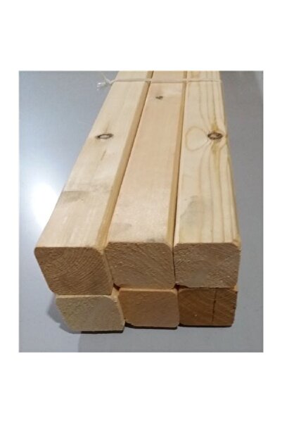 Natural Life KOPYA - KERESTE- İTHAL FIRINLANMIŞ LADİN AĞACINDAN 5X5(NET4X4) 200CM SİLİNMİŞ HOBİLİK KERESTE