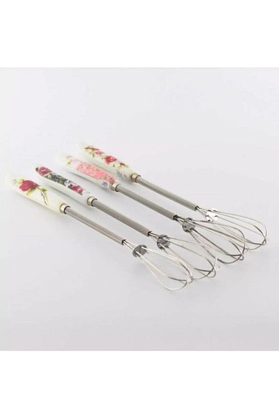 Global Ersat Porcelen Mini Whisk Set of 1