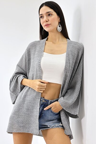 Devinka سترة المعطف الموسمية النسائية باللون الرمادي الفاتح