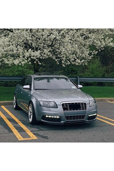 OTO H.İ.T. AUDİ A6 06-11 UYUMLU ÖN TAMPON EKİ CUPRA LİP MAT SİYAH BODY KİT
