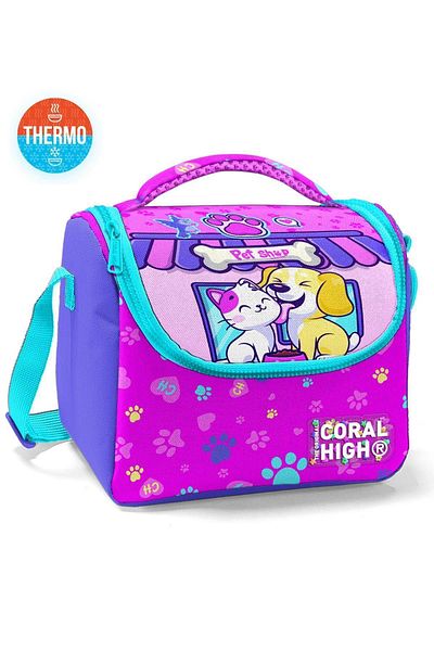 Coral High 11879 Μοντέλο Thermo Lunch Box - Παιδικό μοτίβο σκύλου γάτας