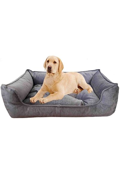 ECDE TİCARET Büyük Irk Yıkanabilir 70 Cm X 90 Cm Iç Mekan Köpek Yatağı.