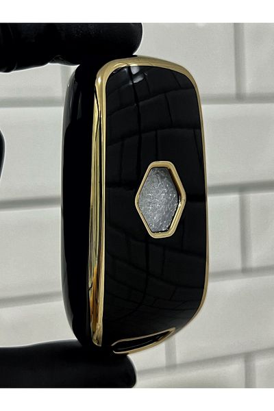 BARKAS ELEKTRONİK Renault Express Switchblade Nano Key Case Black