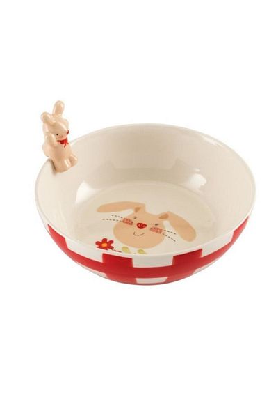 Paşabahçe 4 Piece Rabbit Ceramic Feeding Set