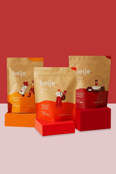 beije Medium Menstrual Pack (20 Standard Pads, 20 Super Pads, 10 Standard Daily Pads)