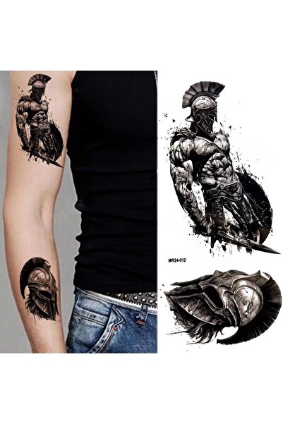 Mecit Tuhafiye SAVAŞCI GLADYATÖR KOL BİLEK VUCUT İÇİN GEÇİCİ DÖVME