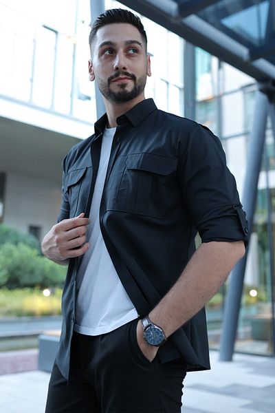 MD1974 Men's Sports Shirt - Tactical Shirt - Jacket Shirt