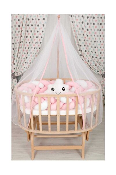 BebeK on For Amedan Sepet Beşikuyku Setli ( Pembe-beyaz Örgü Koruma Seti) 0-2...
