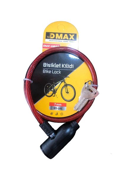 DMAX Заключване за велосипед 7-65 см