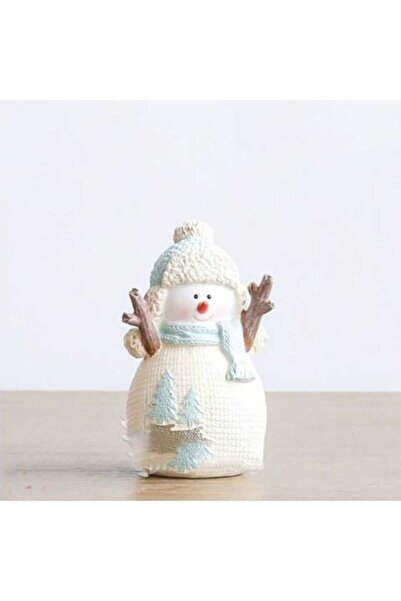 Himi Pasta Süsleri Snowman Model Toothpick Cupcake Cake Decoration Birthday O...