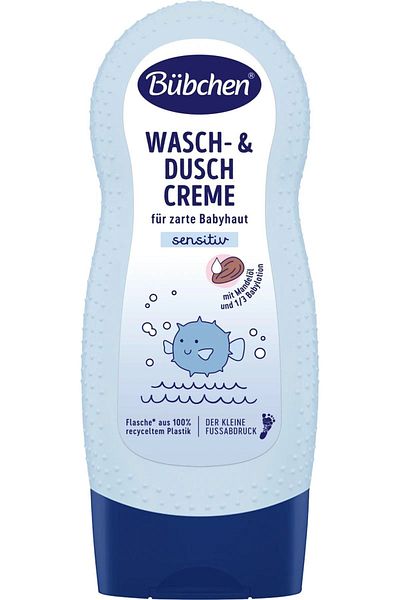 Bübchen Baby Wasch- & Duschcreme Sensitiv- 230 Ml- New Series