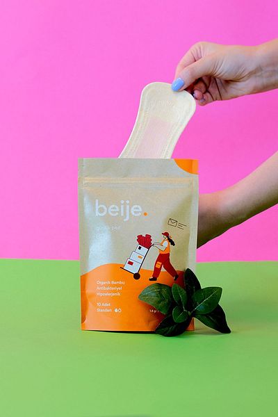 beije Medium Menstrual Pack (20 Standard Pads, 20 Super Pads, 10 Standard Daily Pads)