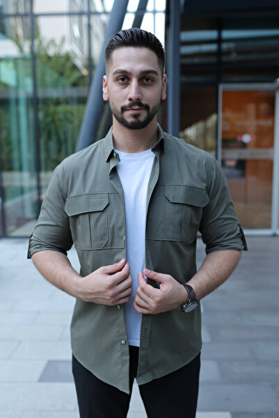 MD1974 Men's Sports Shirt - Tactical Shirt - Jacket Shirt