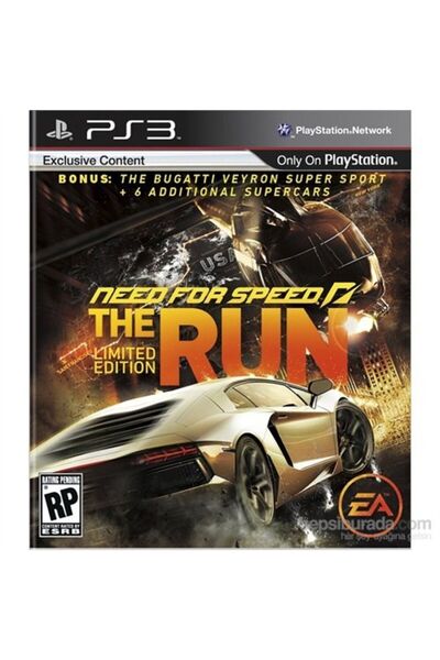 EA Ps3 Need For Speed The Run Limited Edition