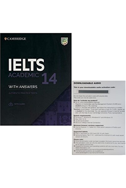 Cambridge University Press Ielts 14 Academic Student's Book With Answers & Downloadable Audio