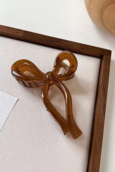 Alyeska Saç Aksesuarları Kadın Ekay Renk Büyük Boy Fiyonk Mandal Toka (11CM)