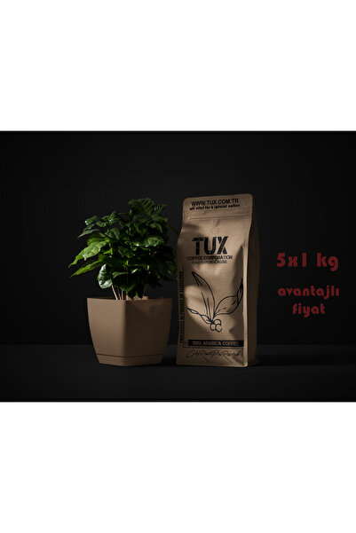 TUX Tuxeco - 5x1 KG Espresso Kahve Çekirdeği