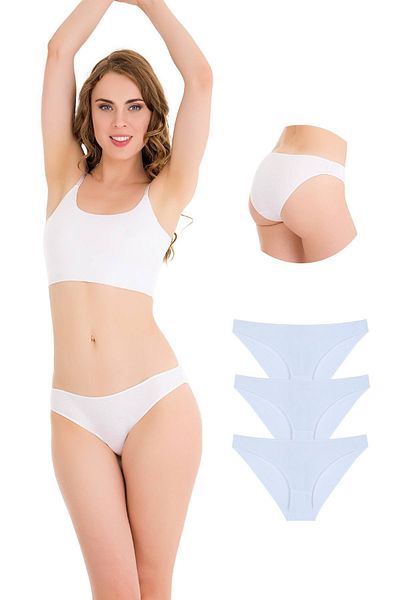 Newlilla 10010 Pachet de chiloți bikini din 3 piese 10010-v1