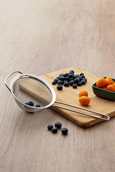 Emsan Medium Steel Thin Wire Strainer - 1 Piece Steel