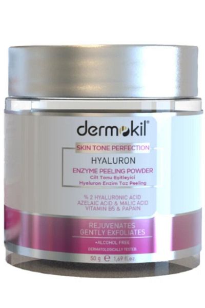 Dermokil Hyaluron Enzyme 50 gr Powder Peeling - Skin Tone Equalizer