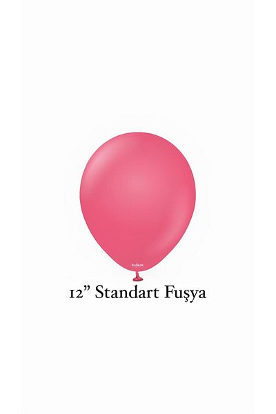 Parti Setim 12 Inch Fuchsia 10-Piece Balloon Set