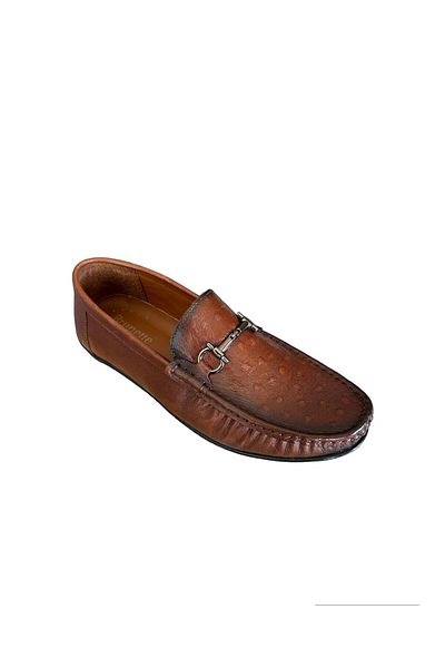 brunette Men's Shoes - Genuine Leather, Brown