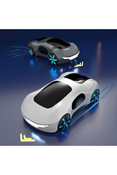 CeymSTecH Yeni Nesil Jet Sensörü şarjlı Kumandalı Oyuncak Araba Işıklı Buharlı Sprey 360 °Dönebilen