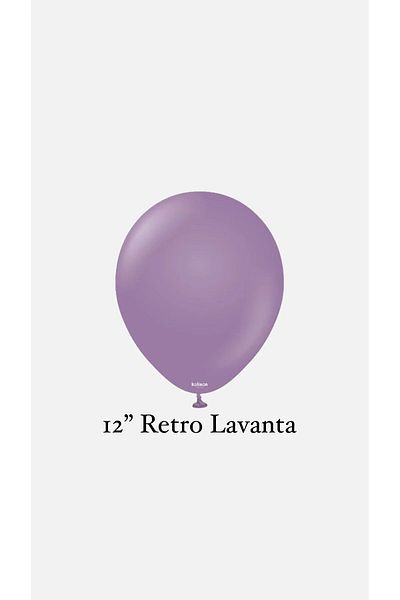 Parti Setim My Party Set^^ Lavender Colored 20 Balloon Set, Purple Colored 20 Balloon