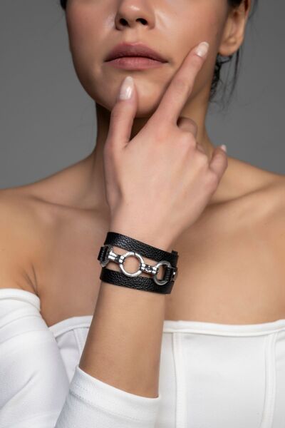 DENİZ TASARIM DESIGN LEATHER BRACELET