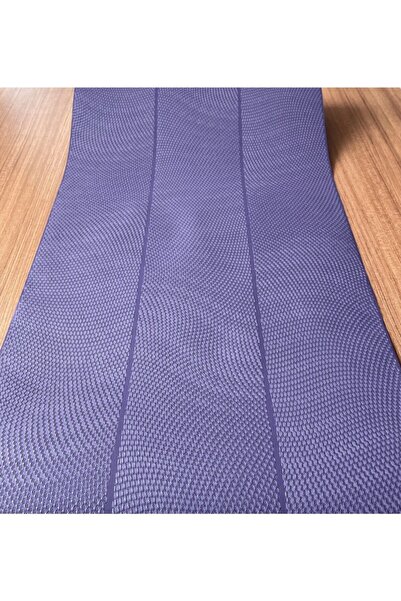 BAŞYAPI DİZAYN Mor Çizgili Ithal Vinly Duvar Kağıdı (5m²)