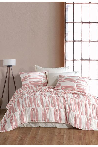 Antepiş Home Dionis Double Bedspread - Copper