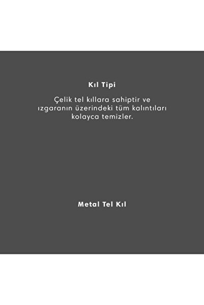 Hilal Fırça Mangal-ızgara-tost Makinesi Temizleme Tel Fırça