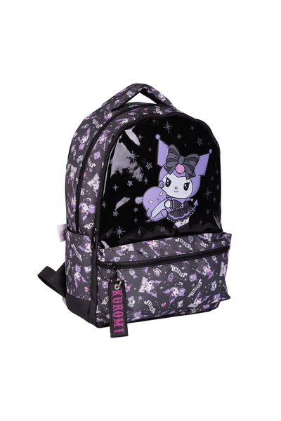 WİGGLE Wiggle Kuromi Large Size Children's School Backpack with 3 Compartment...