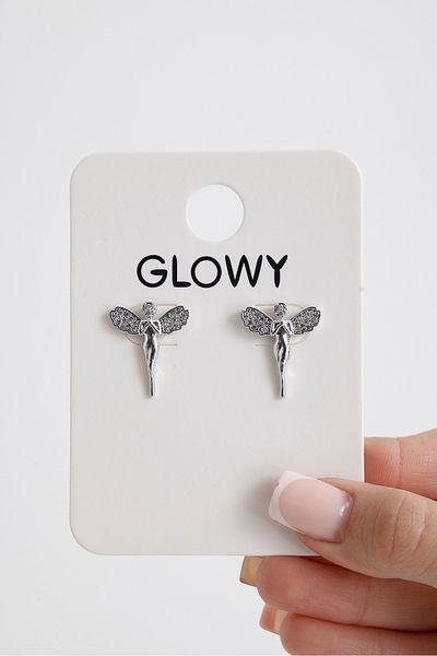 KAMPANİX New Season Premium Angel Figured Non-Tarnish Billed Women's Earrings