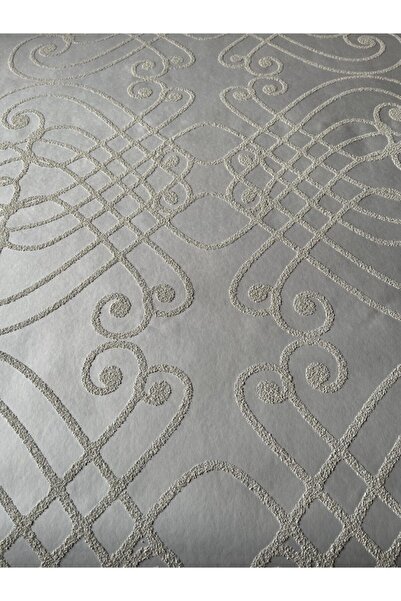 BAŞYAPI DİZAYN 3d Efektli Kırık Beyaz Boyanabilir Desenli Ithal Duvar Kağıdı (10M²)