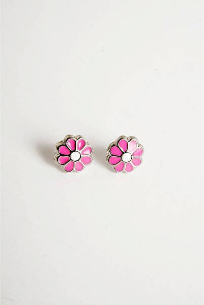 EUROMODA Pearl Necklace and Daisy Earring Set - Designed