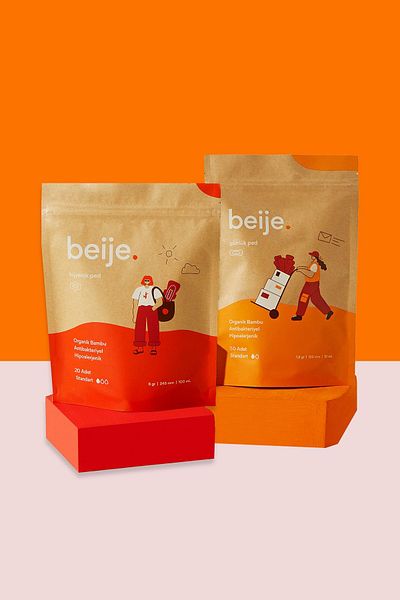 beije Dilge's Menstrual Package (20 Standard Pads, 30 Standard Daily Pads)