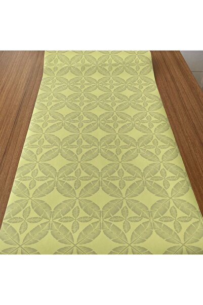 BAŞYAPI DİZAYN Yeşil Desenli Ithal Duvar Kağıdı (5m²)