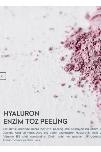 Dermokil Hyaluron Enzyme Powder Peeling - Skin Tone Equalizer, 50gr and Horsehair Facial Application Brush
