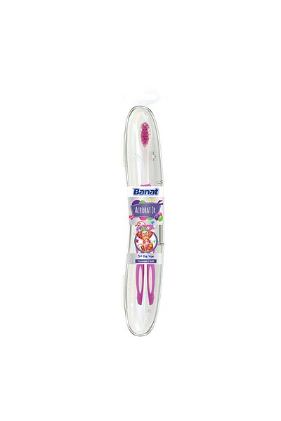Banat Acrobat Junior - 5+ Years Old Children's Toothbrush Boxed Soft