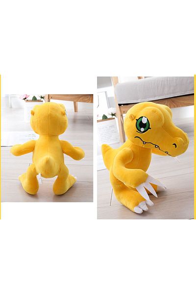 Takara Tomy 20cm Digimon Agumon Plush Toy Figure