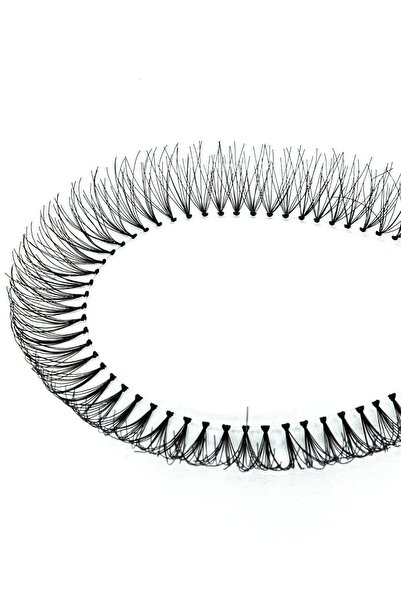 T&Y EYELASH İpli Kirpik, T&y, 5 Ip, D Kıvrım, Siyah - 14mm, Premium Mink