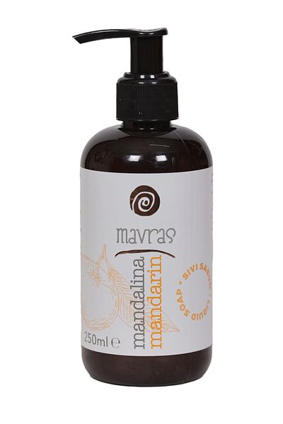 Mavras Tangerine 250ml Liquid Olive Oil Soap