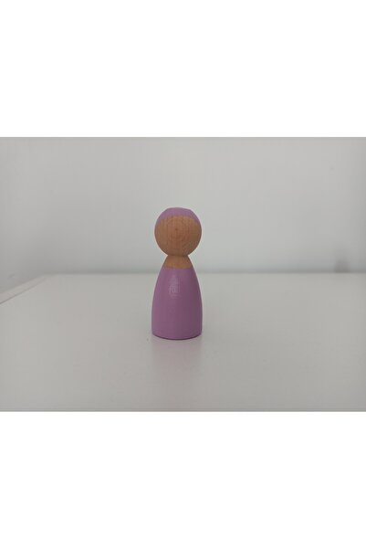Gepetto لعبة دمية خشبية أرجوانية Pegdoll